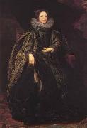 Anthony Van Dyck Portrait of an unknown genoese lady (mk03) oil painting artist
